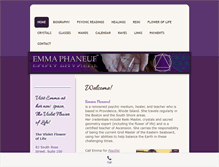 Tablet Screenshot of emmaphaneuf.com